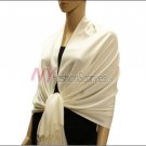 Silky Soft Solid Pashmina <br>Ivory