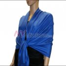 Silky Soft Solid Pashmina <br>Royal Blue