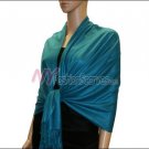 Silky Soft Solid Pashmina <br>Teal