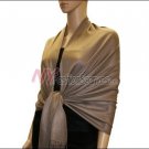 Silky Soft Solid Pashmina <br>Chocolate