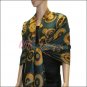 Multi Colored Circle Pashmina <br>Teal