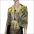 Small Paisley Pashmina <br>Army Green