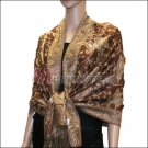 Small Paisley Pashmina <br>Brown