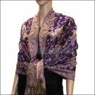 Small Paisley Pashmina <br>Purple