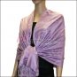 Multi Circle Soft Pashmina <br>Light Purple