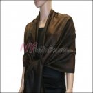 Rose Pattern Pashmina <br>Coffee