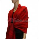 Paisley Pattern Scarf <br>Red