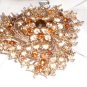 gold rhinestone brooch/pin