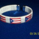 Puerto Rico - Flag Bangle - White