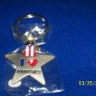 Puerto Rico Flag - Key Chain - Star