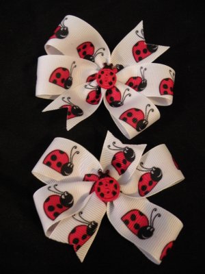 Ladybug Bows