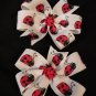 Ladybug Bows