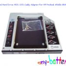 SATA 2nd Hard Drive HDD SSD Caddy Adapter For HP ProBook 6560b 6565b 6570b
