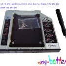 9.5mm SATA 2nd Hard Drive HDD SSD Bay for DELL XPS 14z 15z DU-8A3SH DU-8A4SH
