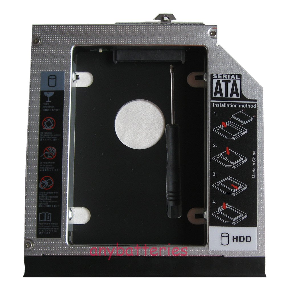 HP EliteBook 8560w 8570w 8760w 8770w 2nd HDD SSD hard drive Caddy With