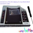 SATA 2nd Hard Drive HDD SSD Caddy bay for Asus K56CM K56CB K56CA MATSHITA UJ8C2