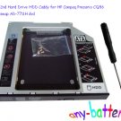 SATA 2nd Hard Drive HDD Caddy for HP Compaq Presario CQ56 CQ57 swap AD-7711H dvd SATA 2nd Hard Drive HDD Caddy for HP Compaq Presario CQ56 CQ57 swap AD-7711H dvd