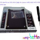 2nd SATA Hard Drive SSD HDD Caddy for Lenovo V450 V460 V470 V550 V560 V570 New 2nd SATA Hard Drive SSD HDD Caddy for Lenovo V450 V460 V470 V550 V560 V570 New