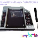 2nd HARD DISK DRIVE HDD/SSD caddy For TOSHIBA TECRA R830 R840 R850 Series NEW 2nd HARD DISK DRIVE HDD/SSD caddy For TOSHIBA TECRA R830 R840 R850 Series NEW