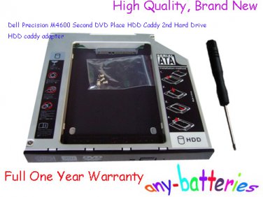Dell Precision M4600 Second DVD Place HDD Caddy 2nd Hard Drive HDD caddy adapter