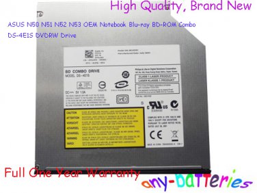 ASUS N50 N51 N52 N53 OEM Notebook Blu-ray BD-ROM Combo DS-4E1S DVDRW Drive