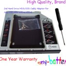 2nd Hard Drive HDD/SSD Caddy Adapter For Asus K55 K55v K55vm K55vd 2nd Hard Drive HDD/SSD Caddy Adapter For Asus K55 K55v K55vm K55vd