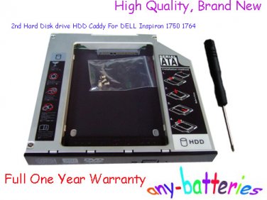 2nd Hard Disk drive HDD Caddy For DELL Inspiron 1750 1764