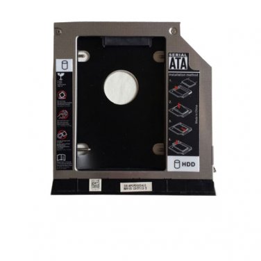 2nd Hard Drive HDD SSD Caddy F Dell Latitude E6220 E6230 E6520 E6330 E6430 E6530