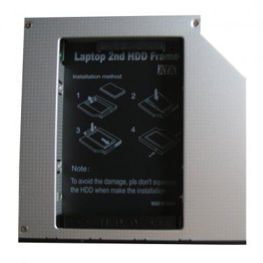 2ND Hard Drive HDD caddy Bay For Sony Vaio VGN-SZ670N VGN-TZ17 VGN-S170P VGN--S270B