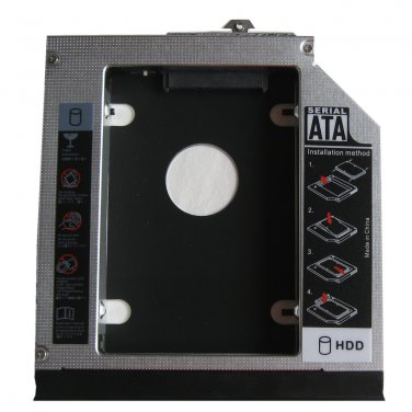 2nd 12.7MM HDD SSD Hard Drive Caddy for HP ProBook 6440b 6450b 6455b 6550b 6555b