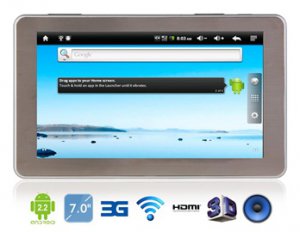 Miumiu W10 7" Resistive Touch Screen X3