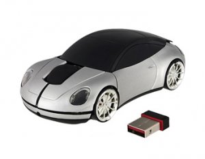 Racing Car Wireless Optical Mouse x3