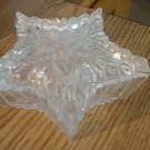 Handcrafted in Romania Crystal Star Shaped Vanity Trinket Box  Romania #00016