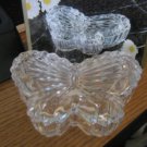 Lead Crystal Butterfly Trinket Box by Eternal Crystal NIB #00022