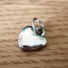 Silver Tone Heart Charm #00135