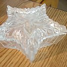 Handcrafted Crystal Star Shaped Vanity Trinket Box Made in Romania #00105