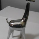 Silver Tone Long Necked Girrafe Ring Holder #00302