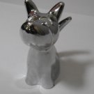 Silver Tone Puppy Dog Ring Holder #00303