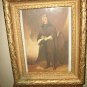Vintage Gold Picture Frame With Thomas Sully Print 21x18