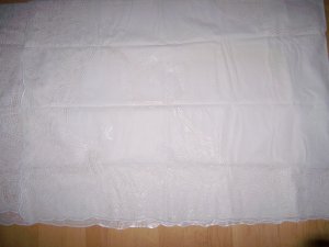 Creame Colored Lace Table Cloth