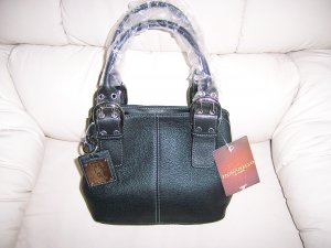 Tignanello Leather French Tote Bag