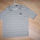 Tan Golf Shirt XLMarroon Square & Collar Trim