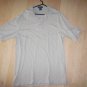 Tan Lands End Golf Shirt XL