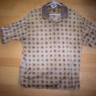 Golf Shirt Black/White Small Checked XXL  BNK54