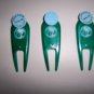 Set Of Three Divet Repairs W Ball Markers
