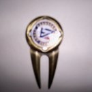 Brass Divet Marker With Ball Marker