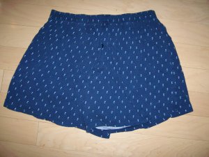 Men's Volley Shorts XL Navy w Diamond Pattern