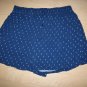 Men's Volley Shorts XL Navy w Diamond Pattern