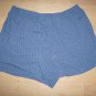 Men's Volley Shorts Grey w Navy Diamond Pattern XL
