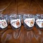 12 OZ Glasses Set Of Four Card Playing